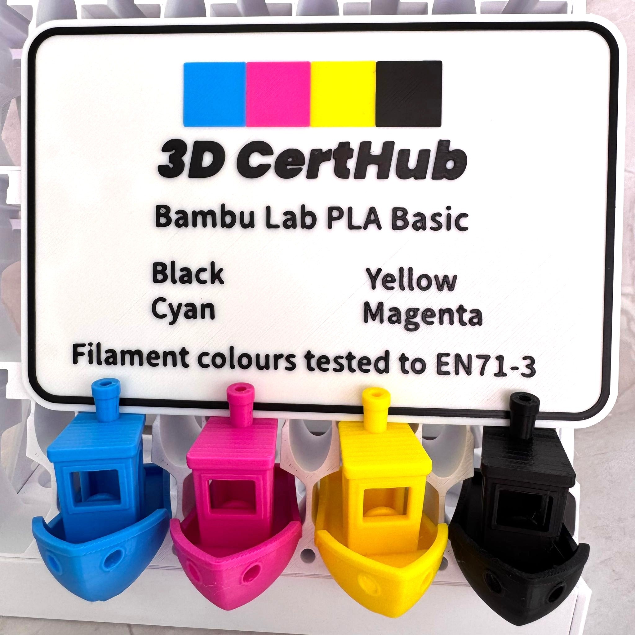 Bambu Lab PLA Basic - EN71.3 Certificate (CMYK) – 3D CertHub UK