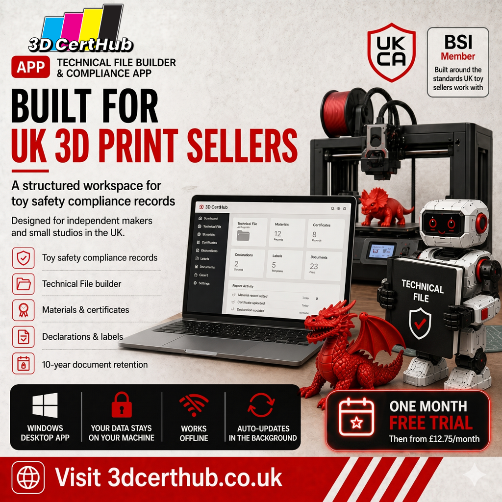 3D CertHub Technical File Builder & Compliance App