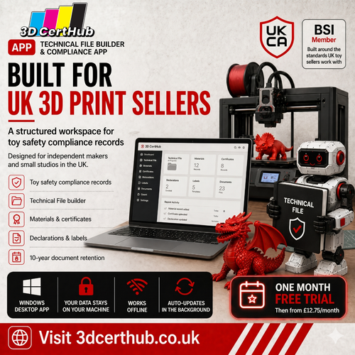 3D CertHub Technical File Builder & Compliance App