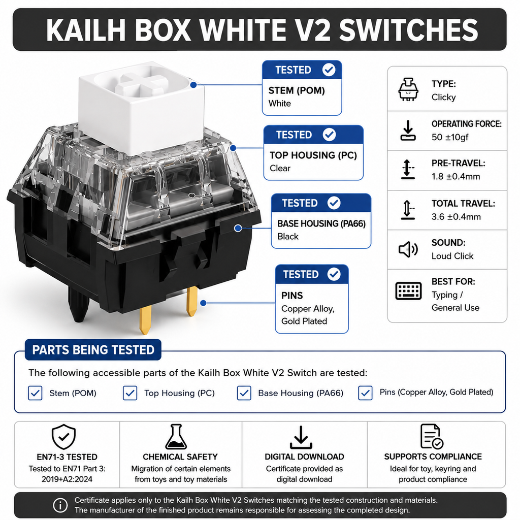 Kailh Box White Switch V2