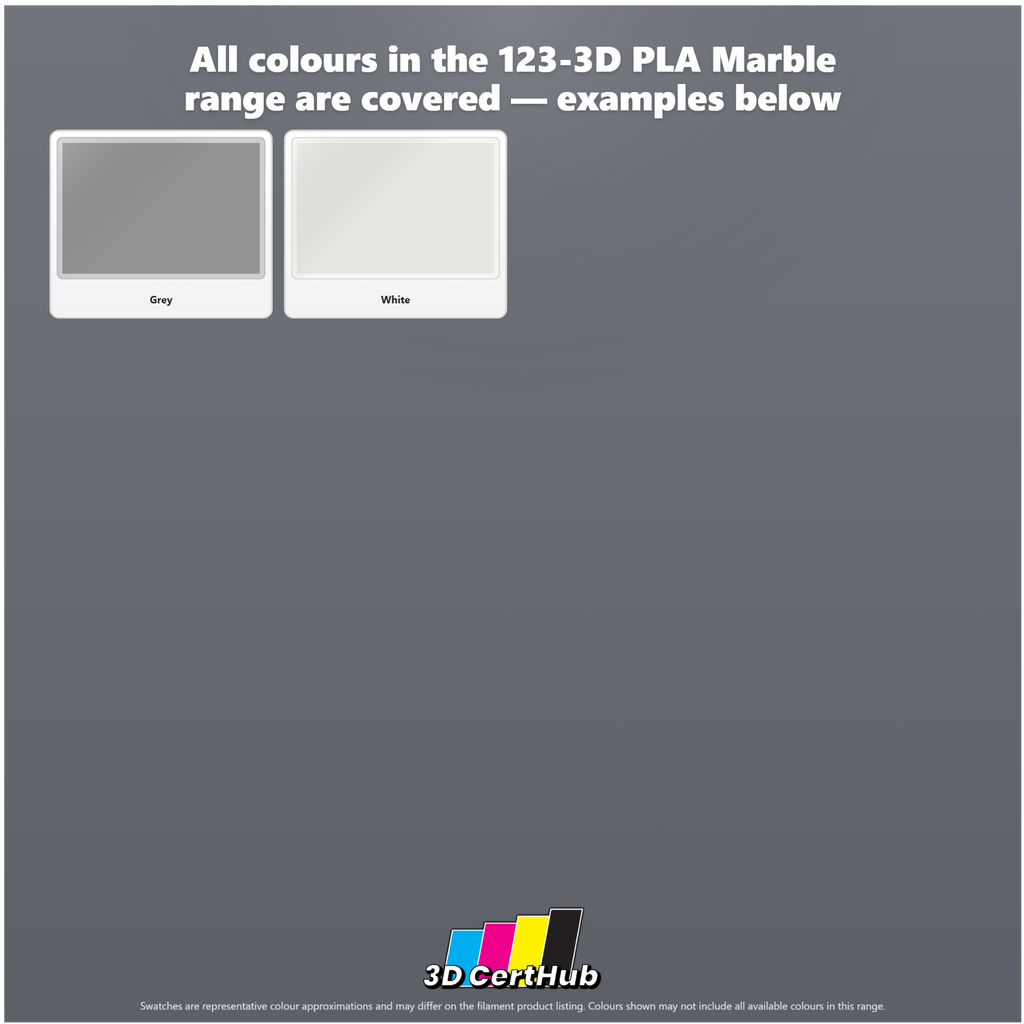 123-3D PLA Marble