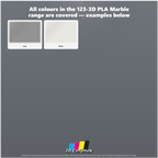 123-3D PLA Marble