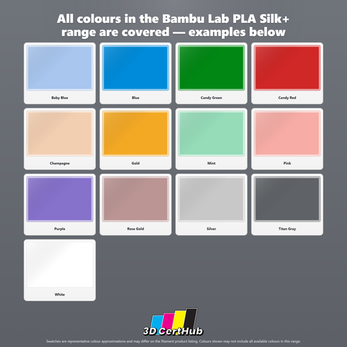 Bambu Lab PLA Silk+