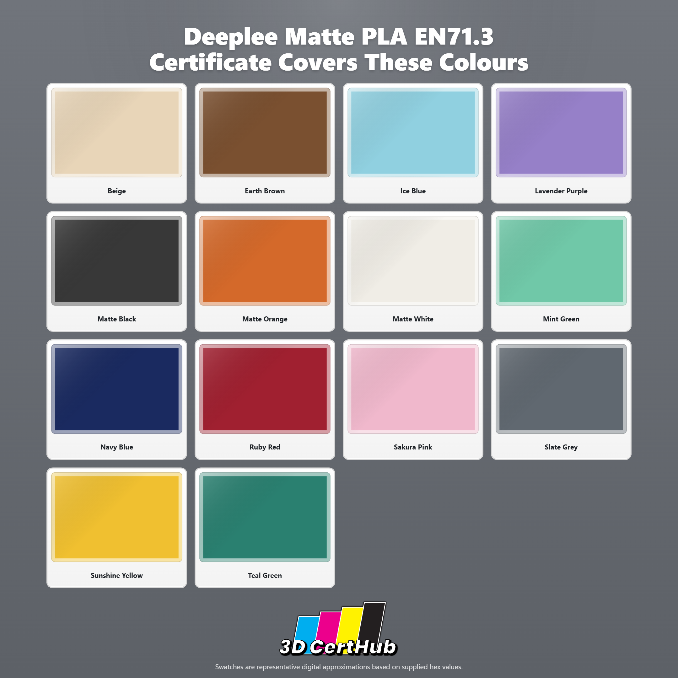 Deeplee Matte PLA